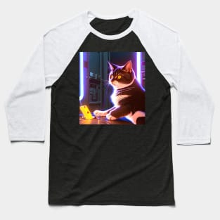 Feline's Fun Time Baseball T-Shirt